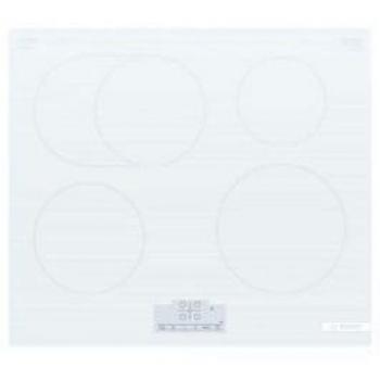 Placa de Inducción Bosch Serie 6 PIF612BB1E - Integrada, 60 cm, 4 Zonas, Blanca