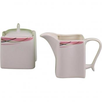 Creatable 18726 Ocean Bali - Juego de azucarero y jarra de leche