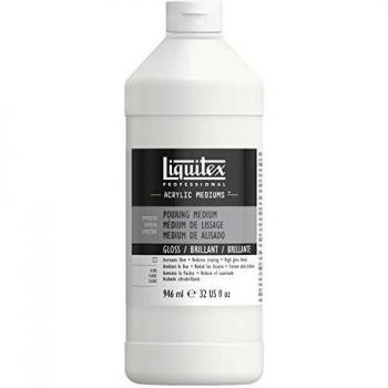 Liquitex Profesional, médium de efectos, Pouring medium, mediúm para verter o de alisado profesional, 946ml