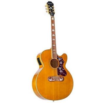 Epiphone J-200 EC Studio Vintage Natural Acoustic-Electric Guitar