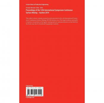 Proceedings of the 12th International Symposium Continuous Surface Mining - Aachen 2014