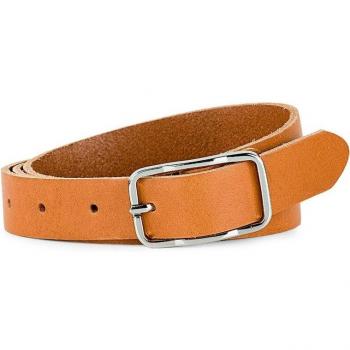 Cinturón de hombre en piel color cuero - JASLEN 501104
