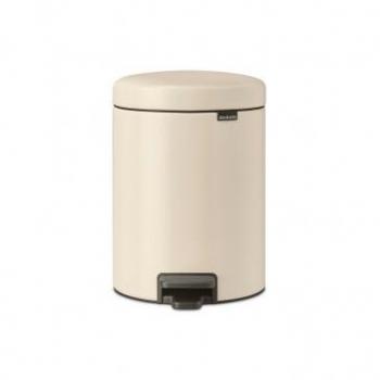 Cubo de basura pedal 5 litros beige NewIcon Brabantia