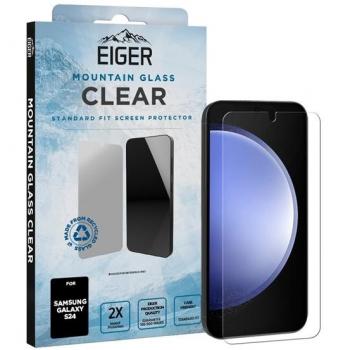 Protector de Pantalla Eiger Mountain Glass Clear para Galaxy S24 (Transparente)