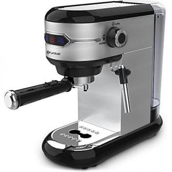 Grunkel – CAFPRESOH-20-Máquina de café espresso con vaporizador orientable, bandeja de goteo extraíble