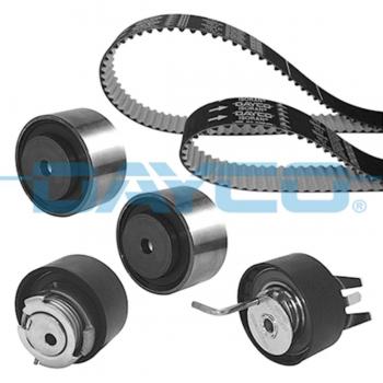 Juego de correas de distribución DAYCO KTB996 - Kit completo que incluye correa de distribución, rodillos tensores y polea. Diseñado para vehículos específicos, proporciona una instalación fácil y duradera. Fabricado con materiales de alta calidad
