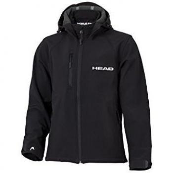 Head Softshell 2013 W Hoddy - Chaqueta para Hombre, Color Negro, Talla XL