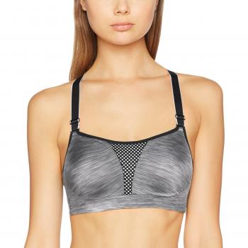 Maidenform Ultimate Underwire Bra, Sujetador Deportivo para Mujer, Gris