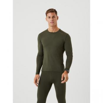 Björn Borg Long Sleeve Tech T-Shirt Green, L