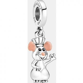 Pandora Charm Colgante Disney Pixar Remy 792029C01 en Plata de Ley con Esmalte