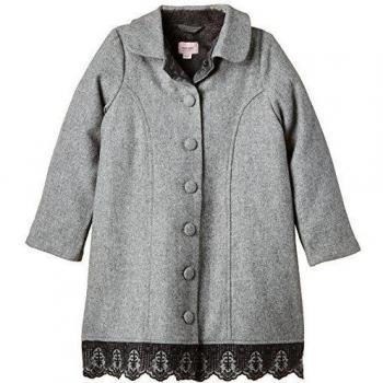 Noa Noa MINI WOOL JACKET-Abrigo Niñas    Grau