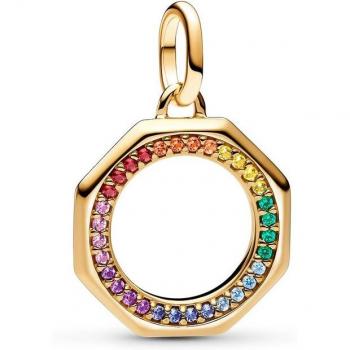 Pandora ME Rainbow Medallion Charm 763368C01 - Gold-Plated Women's Pendant