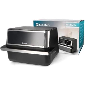 Freidora de Aire Doble M Mimotec 11L (5,5+5,5L) 2850W con Pantalla Táctil y 10 Programas de Cocción Sin Aceite