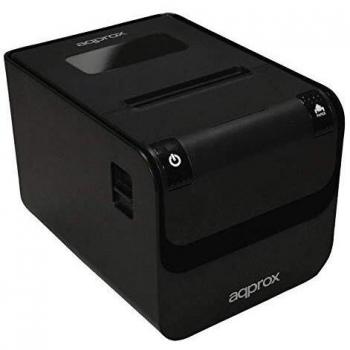 Approx appPOS80AMUSE Thermal Receipt Printer 80mm, USB-RS232-Ethernet, Black, 203 DPI, Auto-Cut