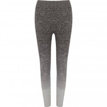 Tombo Women's Printed Leggings - Gray S/M