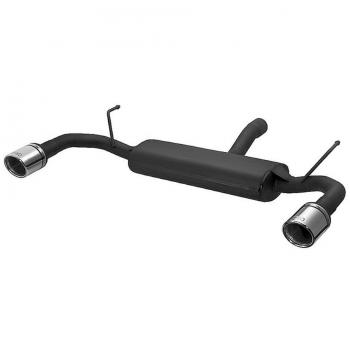Escape Deportivo Doppelsport compatible con Alfa Romeo Giulietta HB 5 puertas 1.4 T (77/88/125 kW) 2010-100mm, Negro