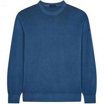 Paul & Shark Men's Lightweight Blue Crew Neck Pullover - Size L