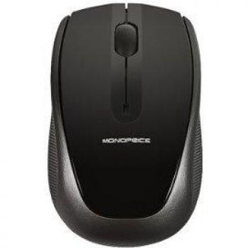 Monoprice M19 3-botón de ratón óptico inalámbrico - negro