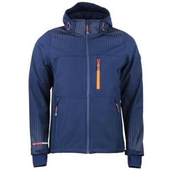 Peak Mountain Fleece-Lined Softshell Jacket