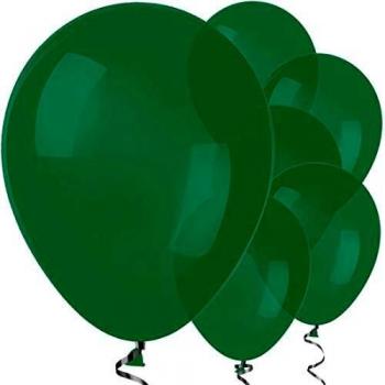 Amscan 20000751 - Globos de látex de 30,5 cm, color verde bosque