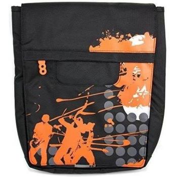 DURAGADGET Bolso Negro Con Print En Color Naranja Para Portátil Asus VivoBook E200HA / X453MA / X540LA / X540YA / X553SA / X555LA / X555UA / X751SA