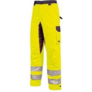 U-Power HL171YF-M HL171YF-M-Pantalon Alta Visibilidad Gama HI-Light Modelo SUBU Yellow Fluo Talla M