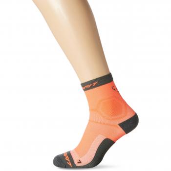 Dynafit Alpine Fluorescent Coral Short Running Socks - M