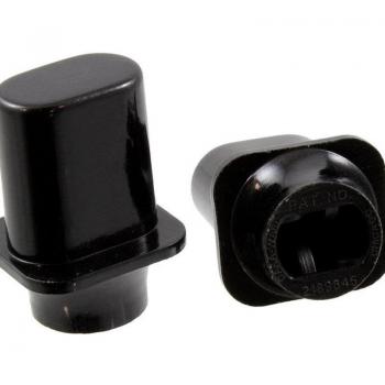 Telecaster Top Hat Switch Tip - Black