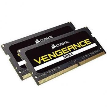 Corsair Vengeance 16GB DDR4 SODIMM 2666MHz Memory Kit (2x8GB) for Laptops/Notebooks, Intel Core i5 and i7 Processor Compatible, Black