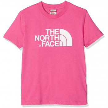 The North Face y S/S Easy tee Camiseta, Unisex Niño, Rosa, M