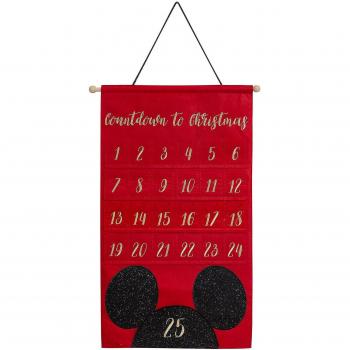Calendario de Adviento de Navidad Mickey Mouse de Tela Widdop 2x55x113 Cms
