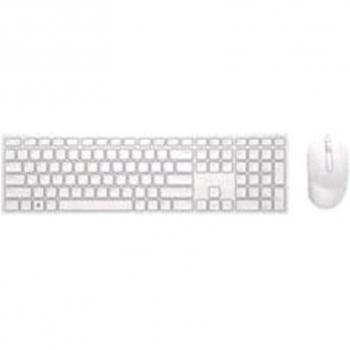 Teclado y Ratón Inalámbricos Dell Pro KM5221W - Italiano (QWERTY) - Blanco