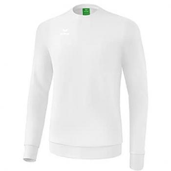 Erima Unisex Basic Sweatshirt White 140 cm