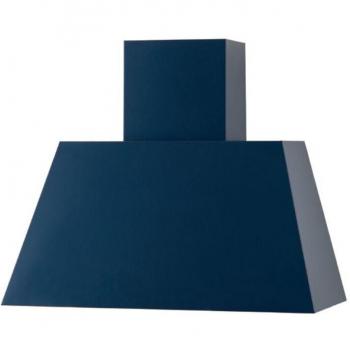 Campana extractora Marilyn de acero inoxidable azul medianoche 80 cm