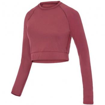 Camiseta de manga larga Joluvi Granate Rojo Oscuro para mujer
