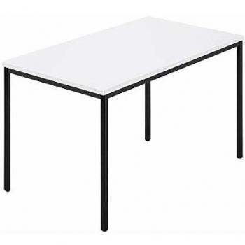 Mesa rectangular de tubo cuadrado revestido 1200 x 800 mm - Kaiserkraft
