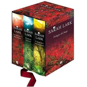 Saga del Fuego: Estuche con: La estación de las flores en llamas | El rumor de la caracola | La leyenda de la montaña de fuego - Sarah Lark