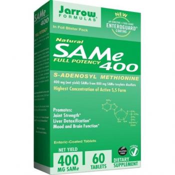 Jarrow Formulas SAMe 400mg Mood Support Tablets - 60 Count