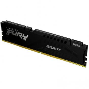 Memoria RAM Kingston Fury Beast 32GB DDR5 6000MHz 1.4V CL30 DIMM