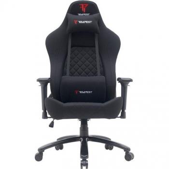 Silla Gaming Tempest Thickbone Negra Tela Transpirable hasta 250kg