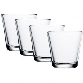 Iittala Kartio vidrio 21 cl transparente 4 unidades.