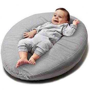 Niimo Niivetto Almohada Embarazada Dormir y Cojin Lactancia Bebe XXL Nido de Abrazos Funda 100% Algodon Desenfundable Lavable Relleno de Fibra Hueca de Poliester Siliconado by