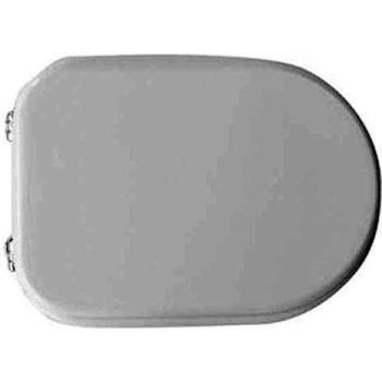 Asiento de WC Termoindurente Blanco para Vaso Sintesi Forma 6 con Bisagras Regulables