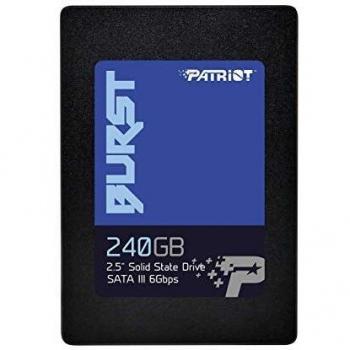 Patriot Memory Burst Disco sólido Interno de 240 GB, SATA III SSD, con hasta 555 MB/s PBU240GS25SSDR