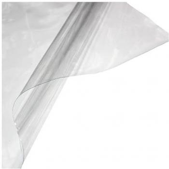 Mantel Mesa Transparente de PVC 20 Micrones 140x200 cm - Protector de Muebles Impermeable