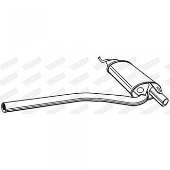 Silenciador Intermedio Walker 21190
