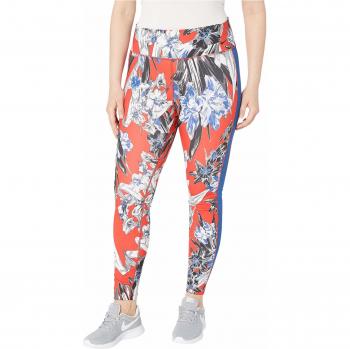 NIKE W NK All-IN TGHT Plus HYP Fem Pantalones, Mujer, Team Orange/Game Royal/