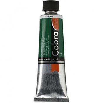 Cobra Artists' Watermixable Oils - Permanent Green Deep - 40ml tube