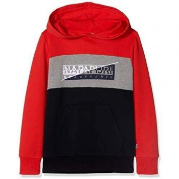Napapijri K BAKY H Sudadera, Rojo