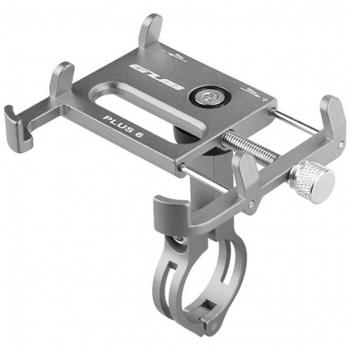 Lixada Bicicleta Teléfono Titular 360 Grado Giratorio Longitud Ajustable de Aluminio Manillar de Bicicleta de Montaje